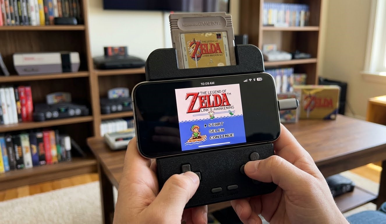 iPhone ganha nova função e passa a executar cartuchos físicos de consoles clássicos