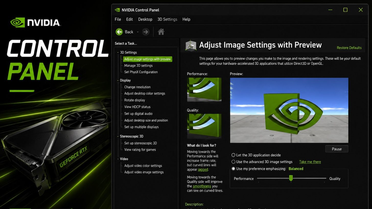 Fim de uma era: Nvidia substitui o clássico Painel de Controle da GeForce