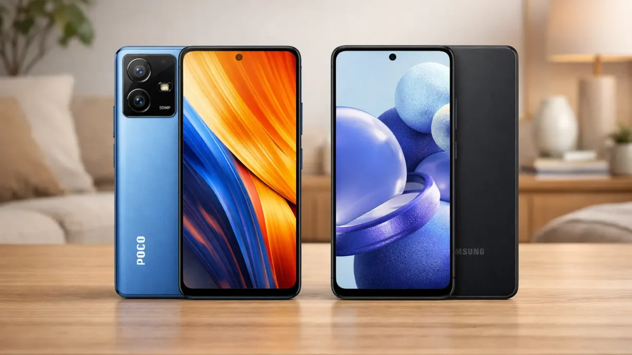 Xiaomi Poco X7 Pro vs Samsung Galaxy A56: Qual é o melhor para o seu uso?
