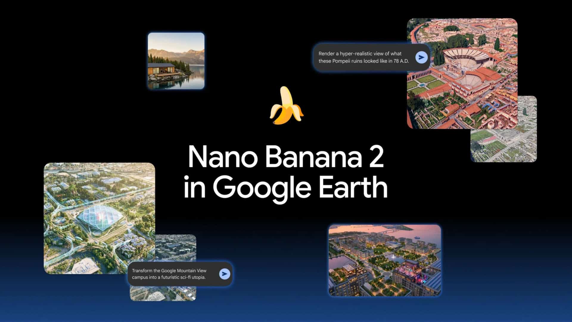 Google Earth amplia recursos criativos com integração do Nano Banana 2